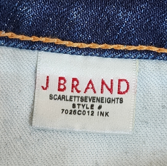 J Brand Scarlett Seven Eights Jeans NWOT Size 26 - Picture 4 of 7